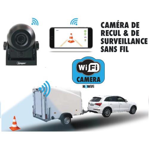 Caméra De Surveillance CHEVAUX WIFI pour Van, Camion 120° IP65 Magnétique
