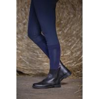 EQUITHEME - Boots Equitation ZIP Cuir surpiqué 