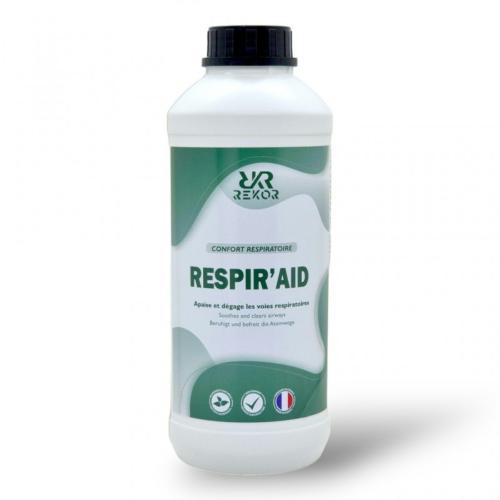 REKOR - RESPIR'AID Sirop pour Voies Respiratoires aux Huiles Essentielles