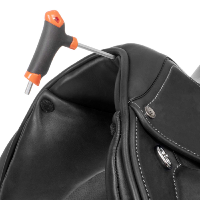 ACAVALLO - Selle de dressage PERUGINO taquets courts ajustable système MAG