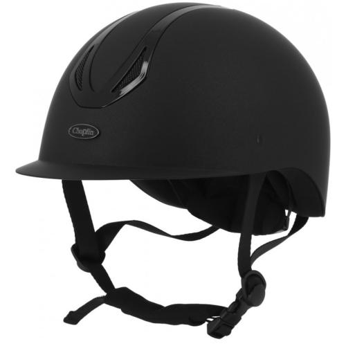 CHOPLIN - Casque d'Equitation AERO Coque Microfibres suède 