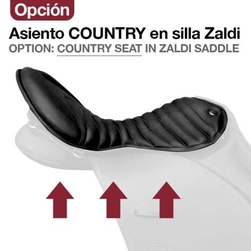 Supplément Assise extra confort sur selle ZALDI sur mesure