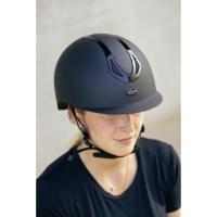 CHOPLIN - Casque d'Equitation AERO Coque Microfibres suède 