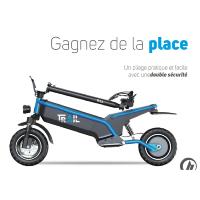 BEEPER - Trottinette Electrique Cavalier Pliante Chemins et Route TRAIL 