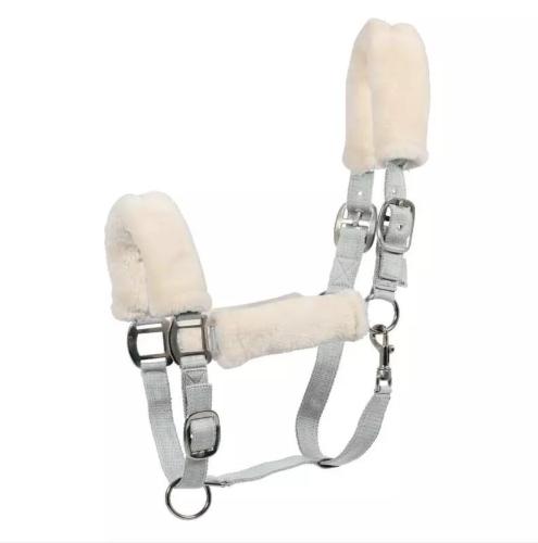 WALDHAUSEN - Licol cheval mouton Fluffy doublé nylon