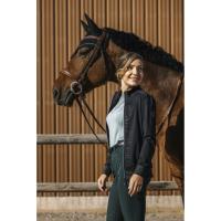 EQUITHEME - Veste Zippée Femme Quickdry avec strass CHARLENE