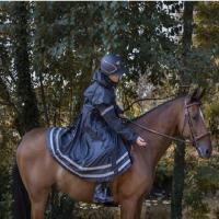 EQUITHEME - RIDERCOAT, Impermable Cavalier pour la Randonne 