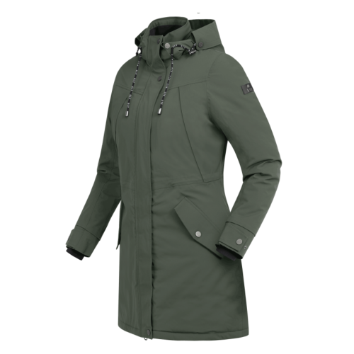 ELT - Parka Equitation FEMME Mi Longue HIVER ONTARIO