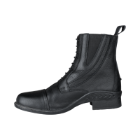 ELT - Boots equitation jodhpur en Cuir grainé à Lacets et Zip NEWCASTLE